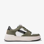 LOW COURT KHAKI WHITE