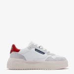 LOW COURT WHITE RED